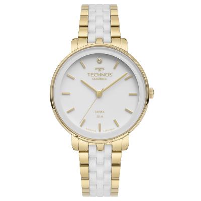 Relógio Technos Feminino Ceramic/saphire Dourado - 2035MZL/1B