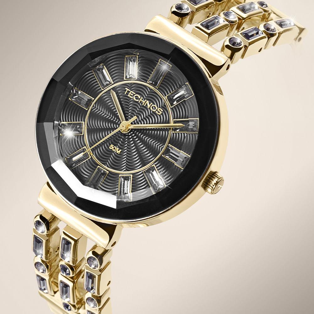 Relógio Technos Feminino Crystal Dourado - 2033CX/1P - 5