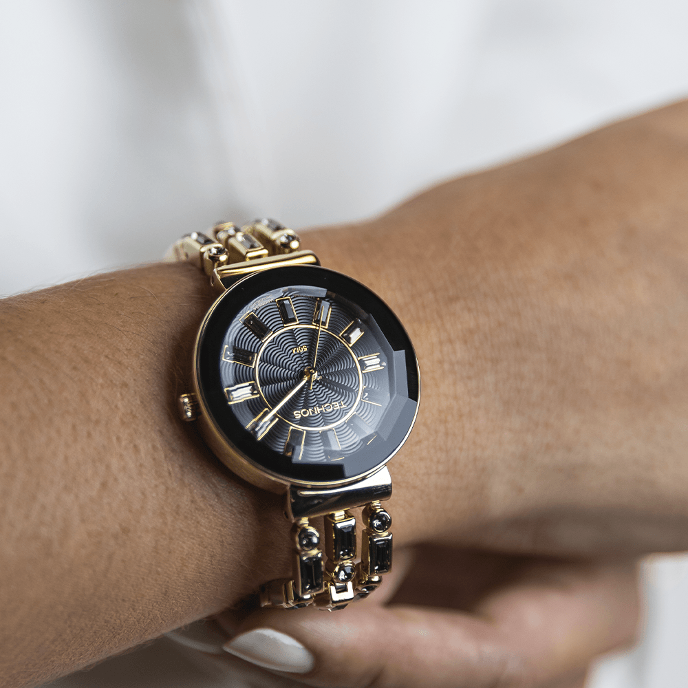 Relógio Technos Feminino Crystal Dourado - 2033CX/1P - 7