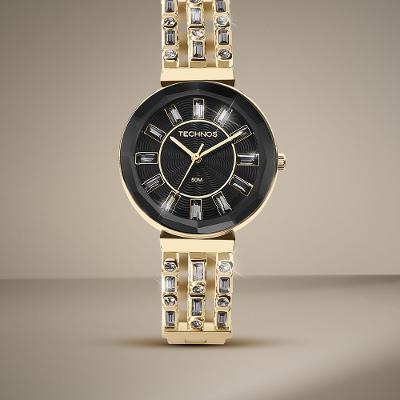 Relógio Technos Feminino Crystal Dourado - 2033CX/1P
