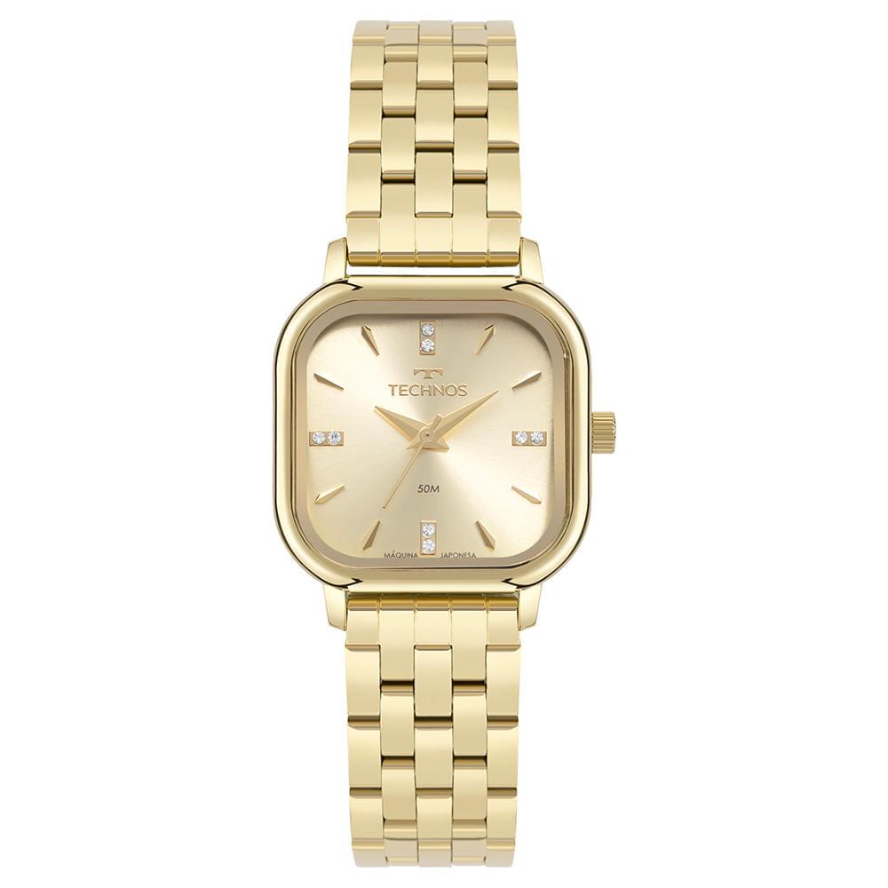 Relógio Technos Feminino Mini Dourado - GL32BB/1D - 4