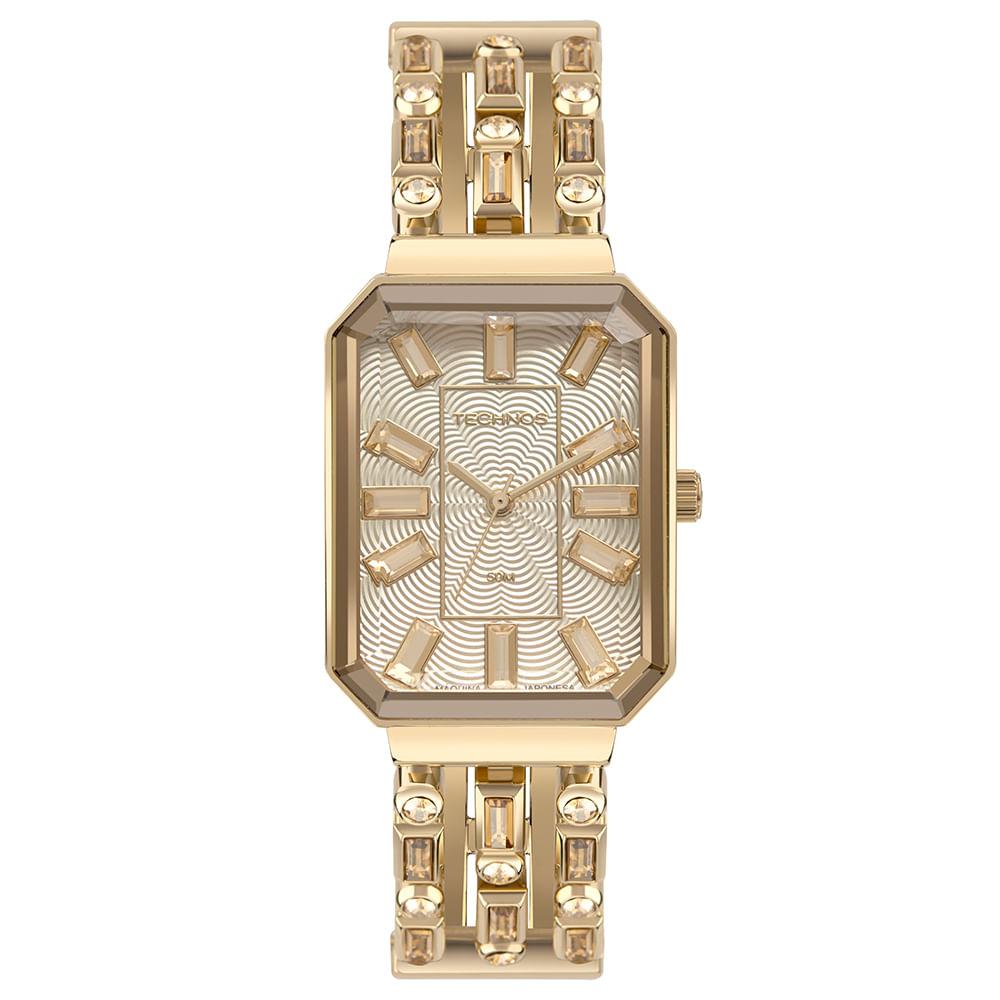 Relógio Technos Feminino Crystal Dourado - 2033DA/1X - 1