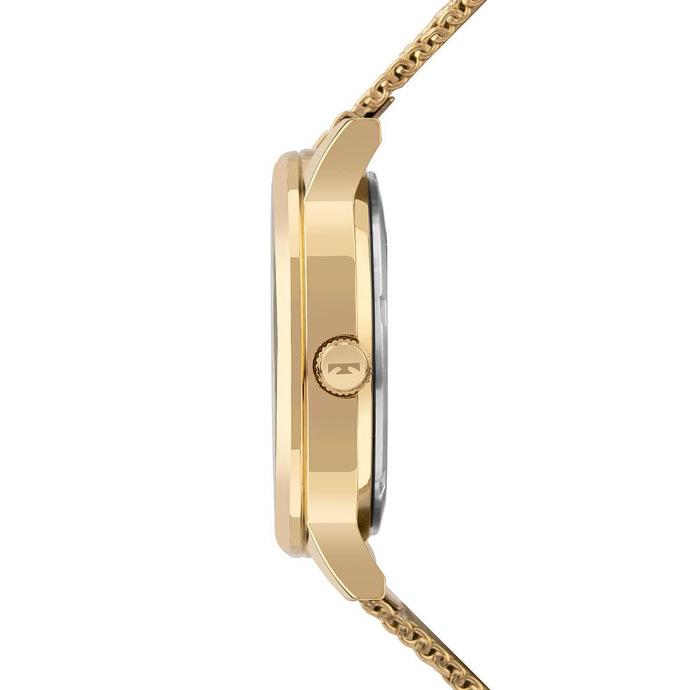 Relógio Technos Feminino Brilho Dourado - 2035MZC/1K - 3