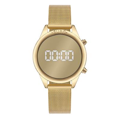 Relógio Euro Feminino Fashion Fit Reflexos Dourado - EUDS8054AA/4D