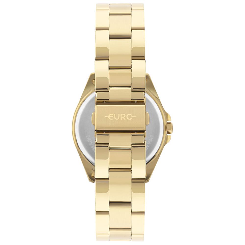 Relógio Euro Feminino Multiglow Dourado - EU6P29AIP/4C - 3