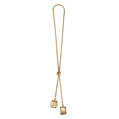 Colar Relógio Euro Feminino Unique Dourado - EU2035YWT/4DI
