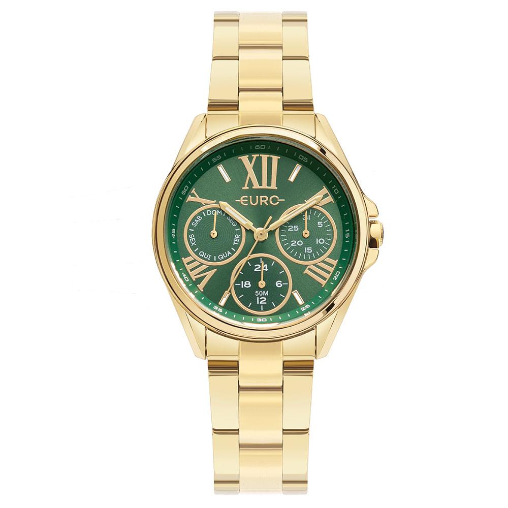 Relógio Euro Feminino Multiglow Dourado - EU6P29AIP/4V - 1