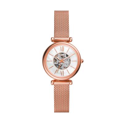Relógio Fossil Feminino Carlie Mini Rosé - ME3188/1JN
