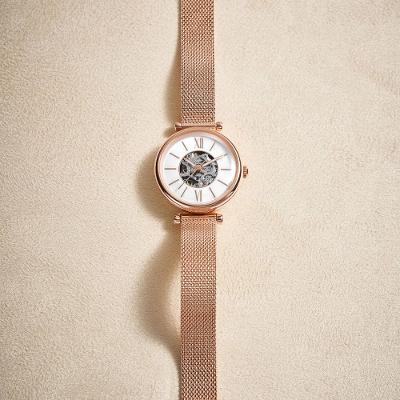 Relógio Fossil Feminino Carlie Mini Rosé - ME3188/1JN