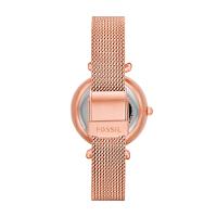 Relógio Fossil Feminino Carlie Mini Rosé - ME3188/1JN - 3
