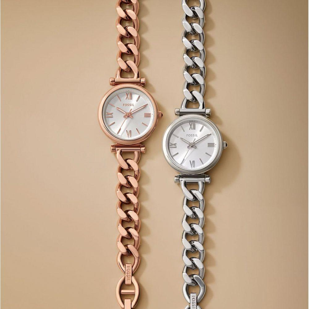 Relógio Fossil Feminino Carlie Rosé - ES5330/1JN - 4