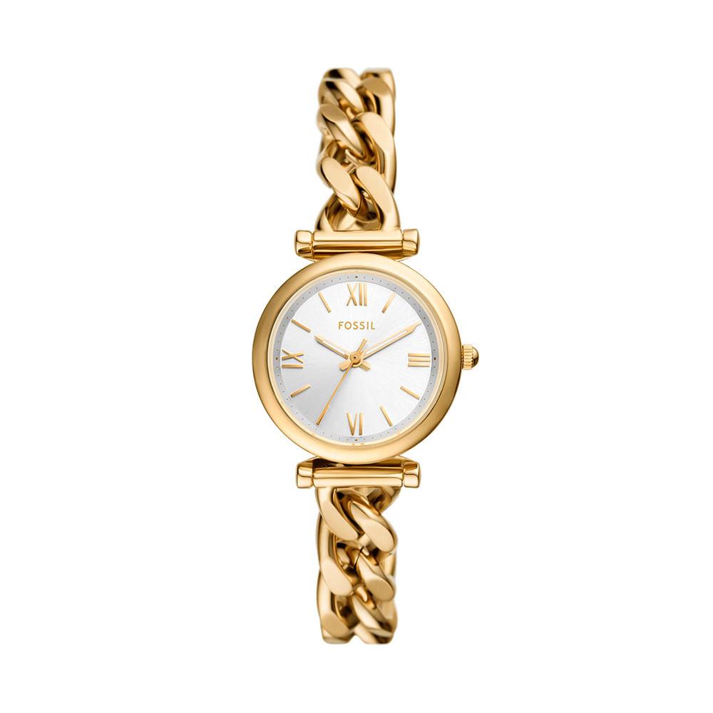 Relógio Fossil Feminino Carlie Dourado - ES5329/1DN - 1