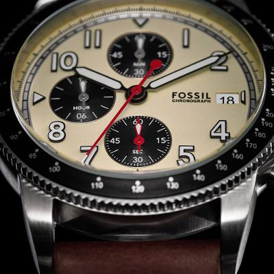 Relógio Fossil Masculino Sport Tourer Prata - FS6042/0KN