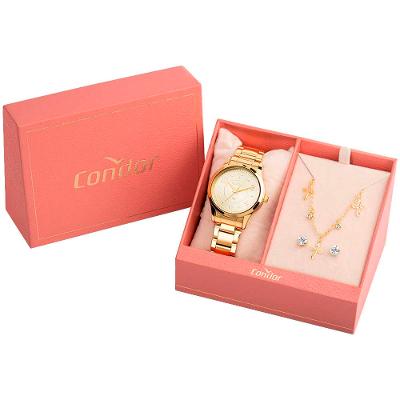 Kit Condor Feminino Mimos E Sutilezas Dourado - COPC21JMX/K4X