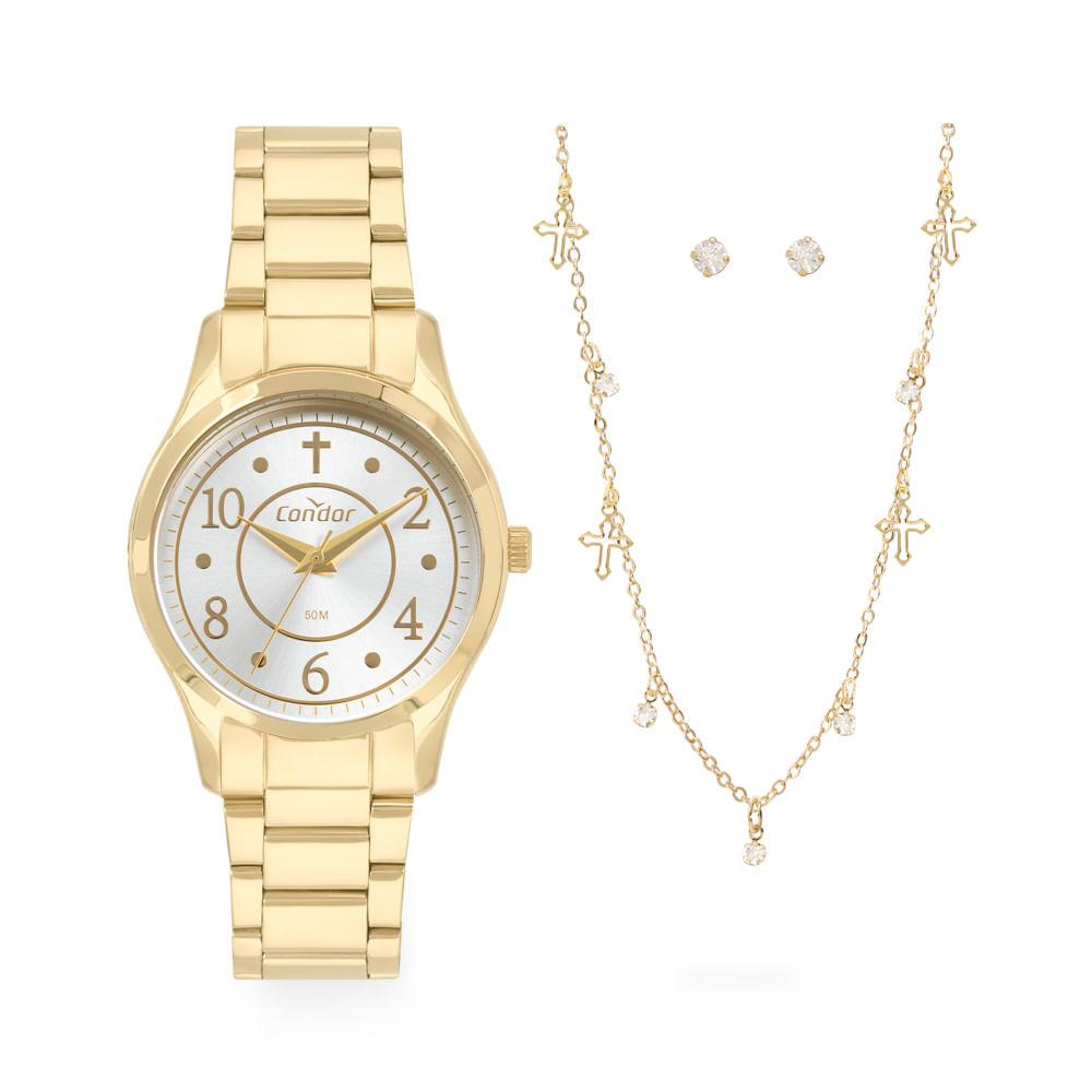 Kit Condor Feminino Mimos E Sutilezas Dourado - COPC21JMX/K4K - 1