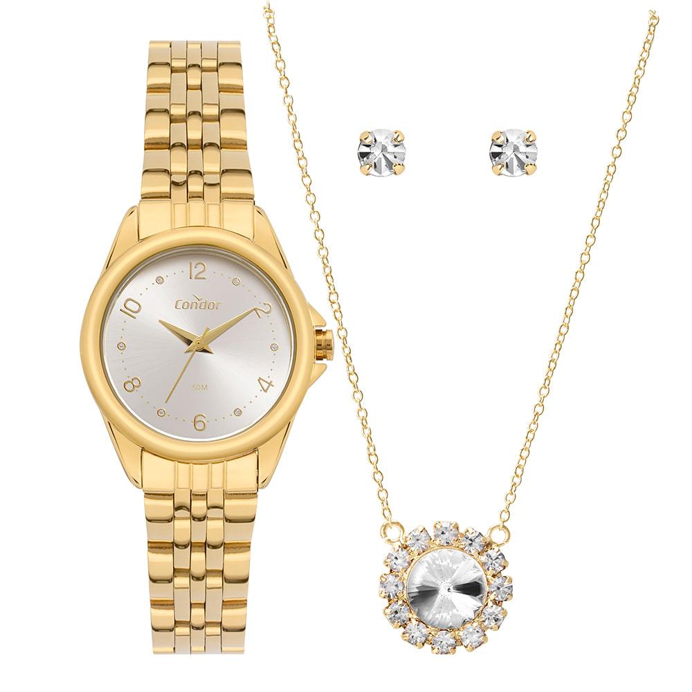 Relógio Condor Feminino Dia A Dia Dourado - COPC21JKB/K4B - 1