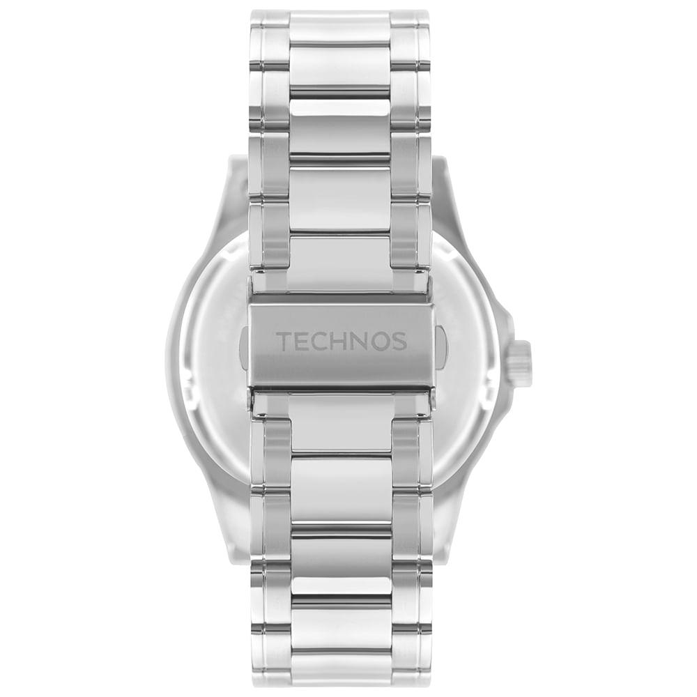 Relógio Technos Masculino Racer Prata - 2115TWV/1K - 3