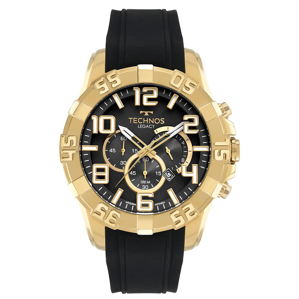 Relógio Technos Masculino Legacy Dourado - OS20IQU/2P - 1
