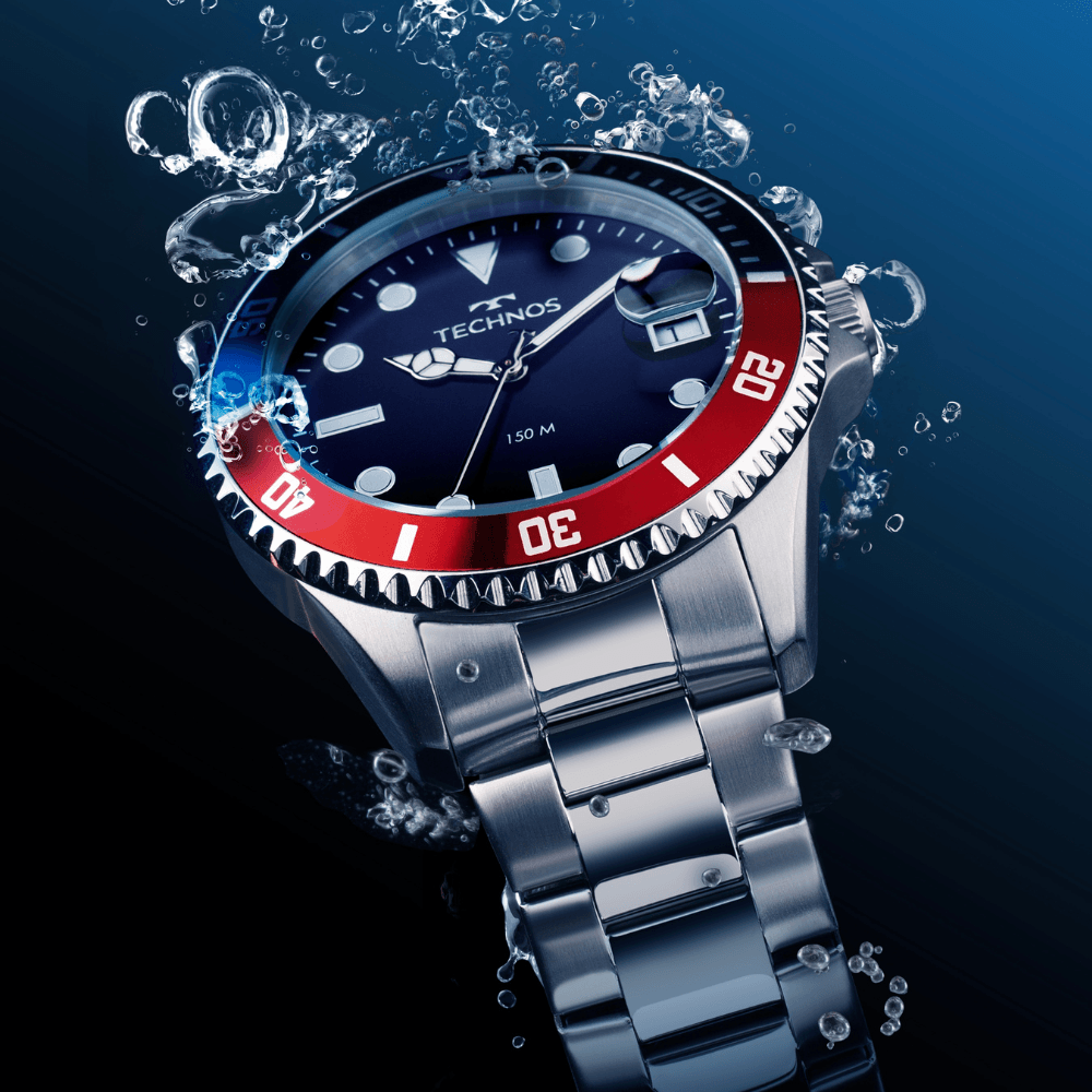 Relógio Technos Masculino Acqua Prata - 2415DZ/1P - 4