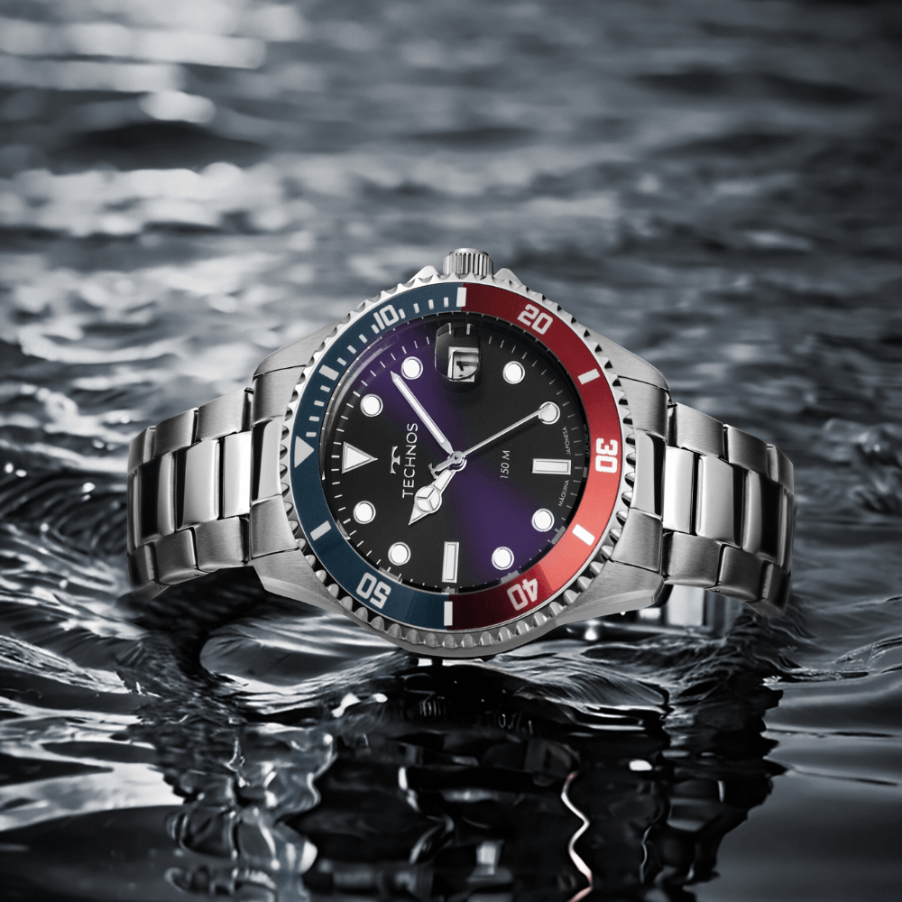 Relógio Technos Masculino Acqua Prata - 2415DZ/1P - 5