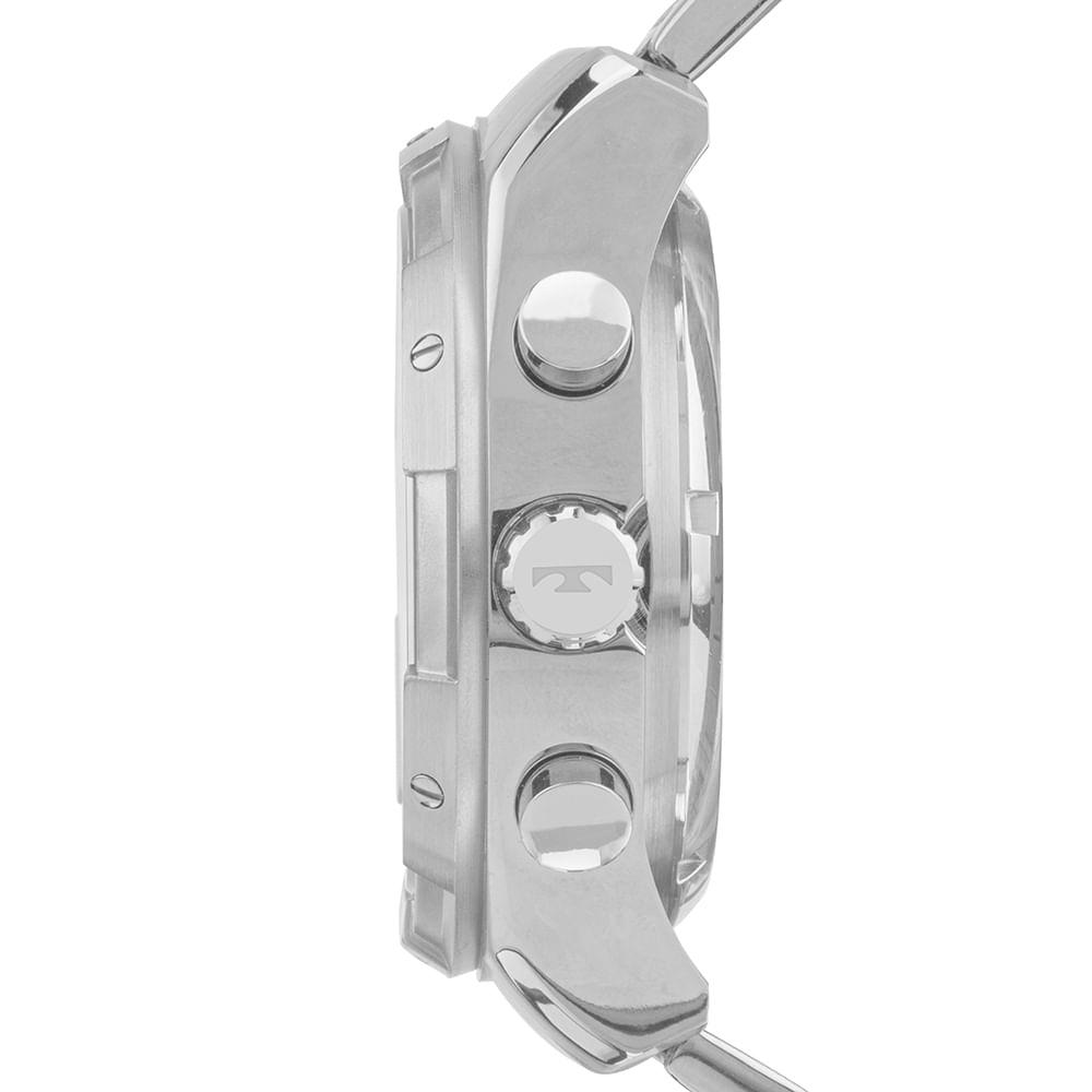 Relógio Technos Masculino Digitech Prata - YXD0645AAB/1A - 2
