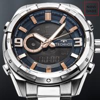 Relógio Technos Masculino Digitech Prata - YXD0645AAB/1A