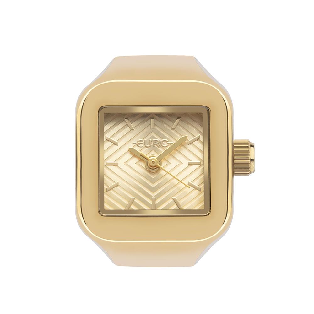 Relógio Anel Euro Feminino Unique Dourado - EU2035YWW/4DI - 1