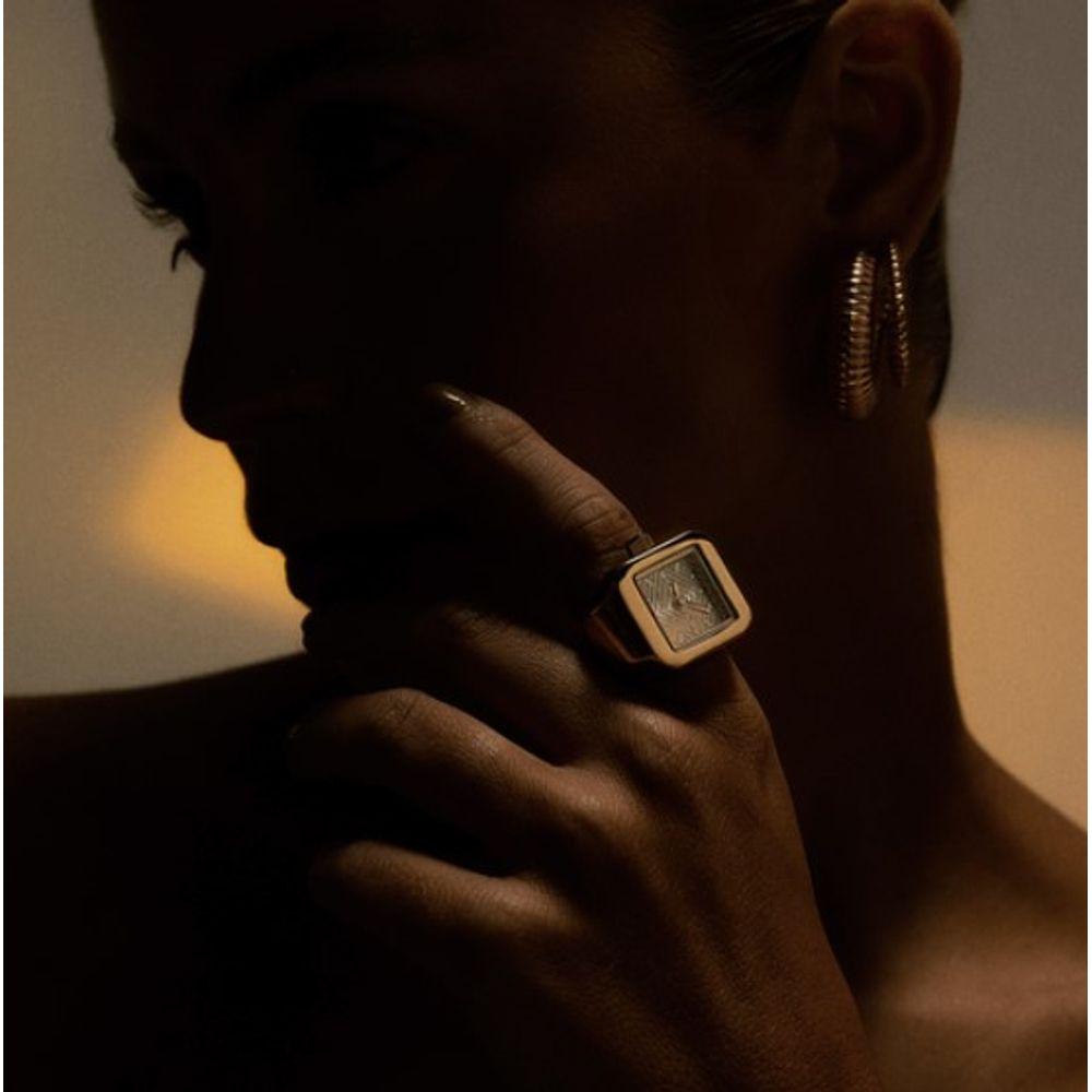 Relógio Anel Euro Feminino Unique Dourado - EU2035YWW/4DI - 6