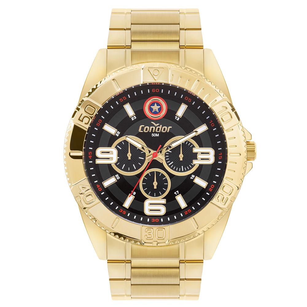 Relógio Condor Masculino Civic Dourado - CO6P29JOW/I4P - 1