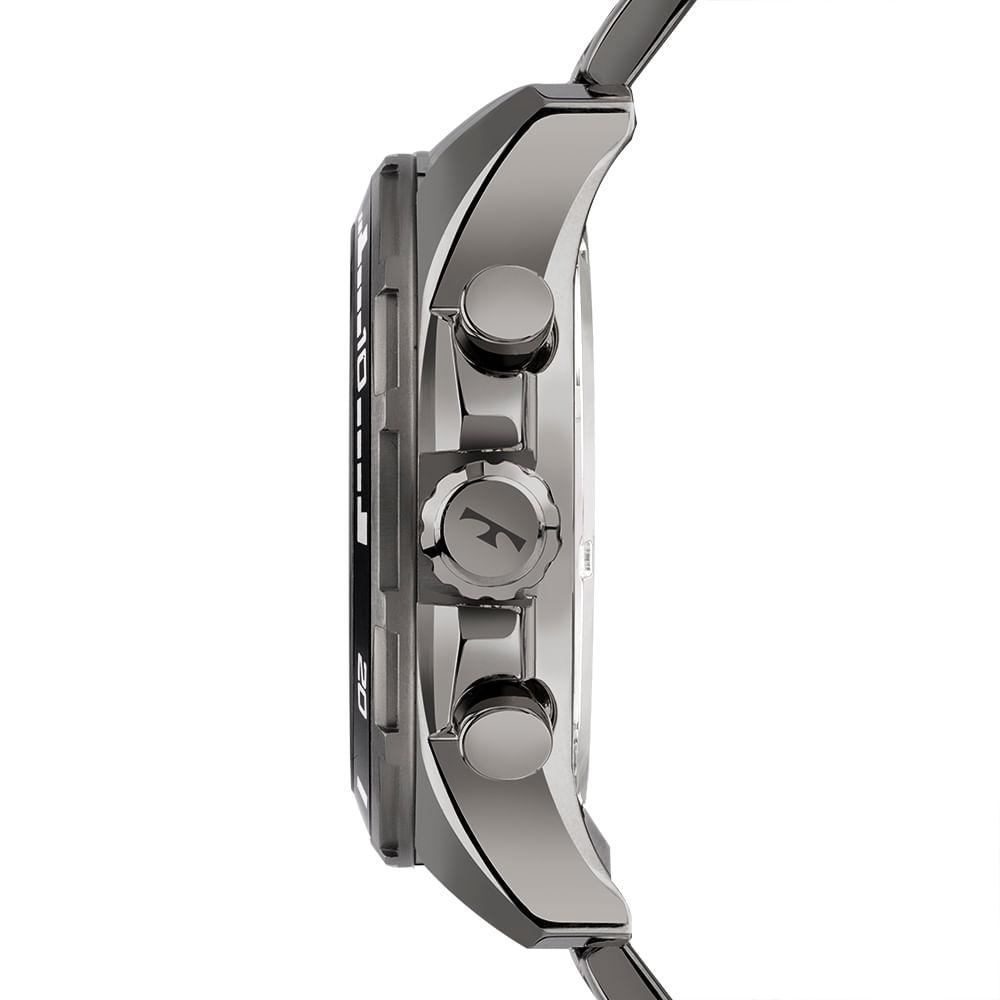Relógio Technos Masculino Digitech Grafite - BJ3530AE/1P - 2
