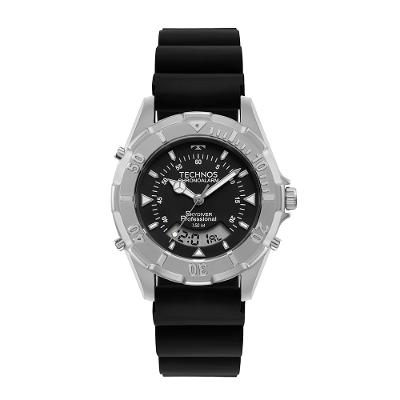 Relógio Technos Masculino Skydiver Prata - WT2050AS/2P