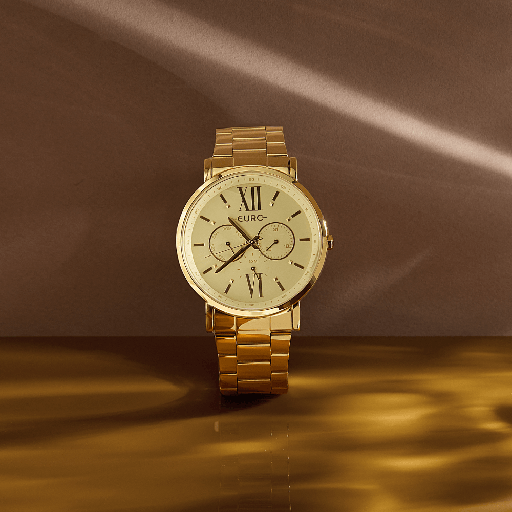 Relógio Euro Feminino Multiglow Dourado - EU6P29AIT/4D - 4