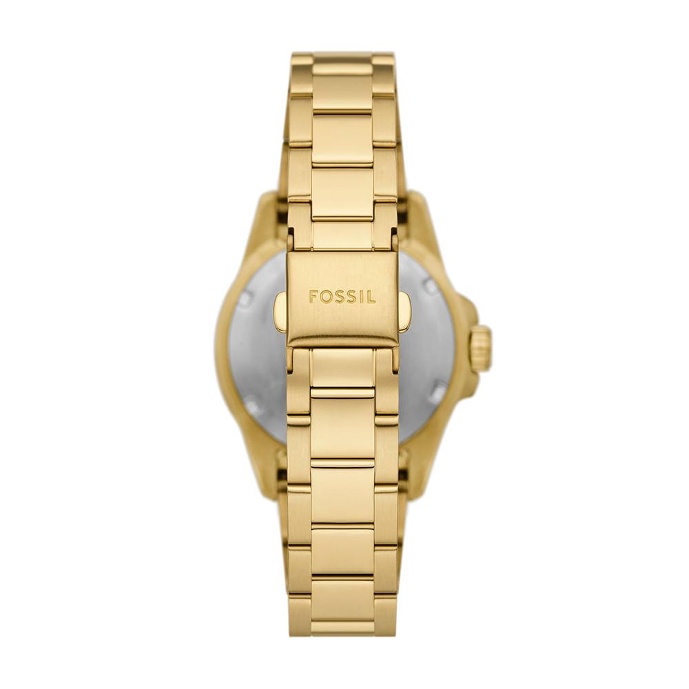 Relógio Fossil Feminino Blue Dourado - ES5350/1DN - 3