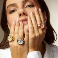 Relógio Anel Euro Feminino Unique Rosé - EU2035YUX/4J - 6