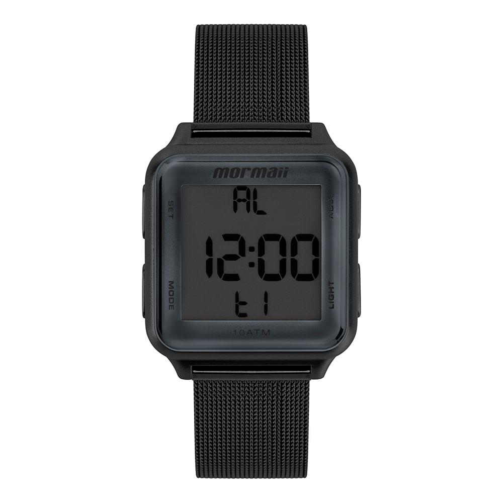 Relógio Mormaii Feminino Digi Preto - MO21800B/8P - 1