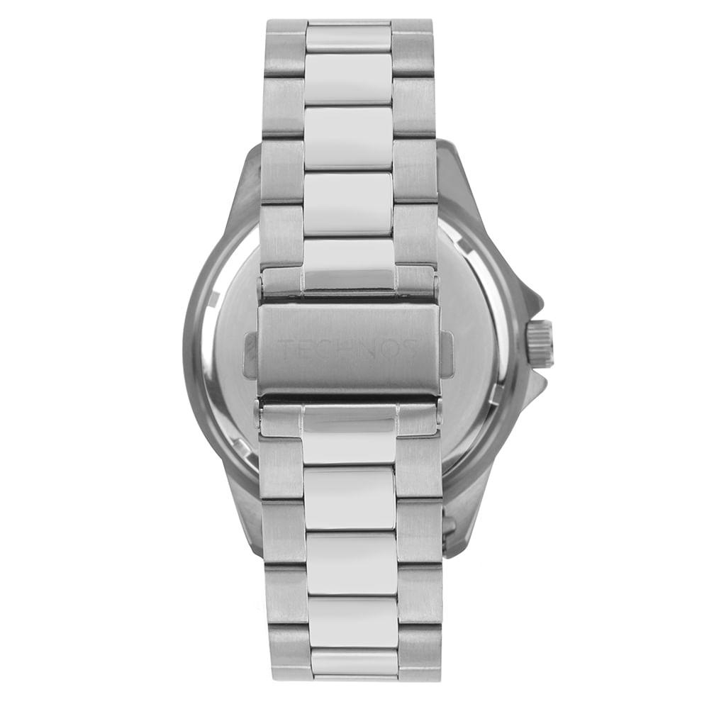 Relógio Technos Masculino Racer Prata - 6P29ALE/1V - 3