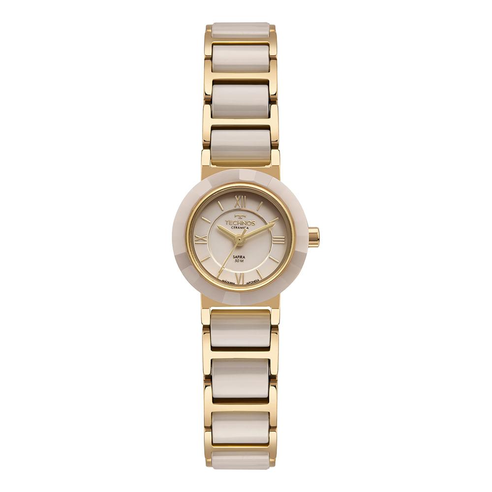 Relógio Technos Feminino Ceramic/saphire Dourado - 2035LWF/1X - 3