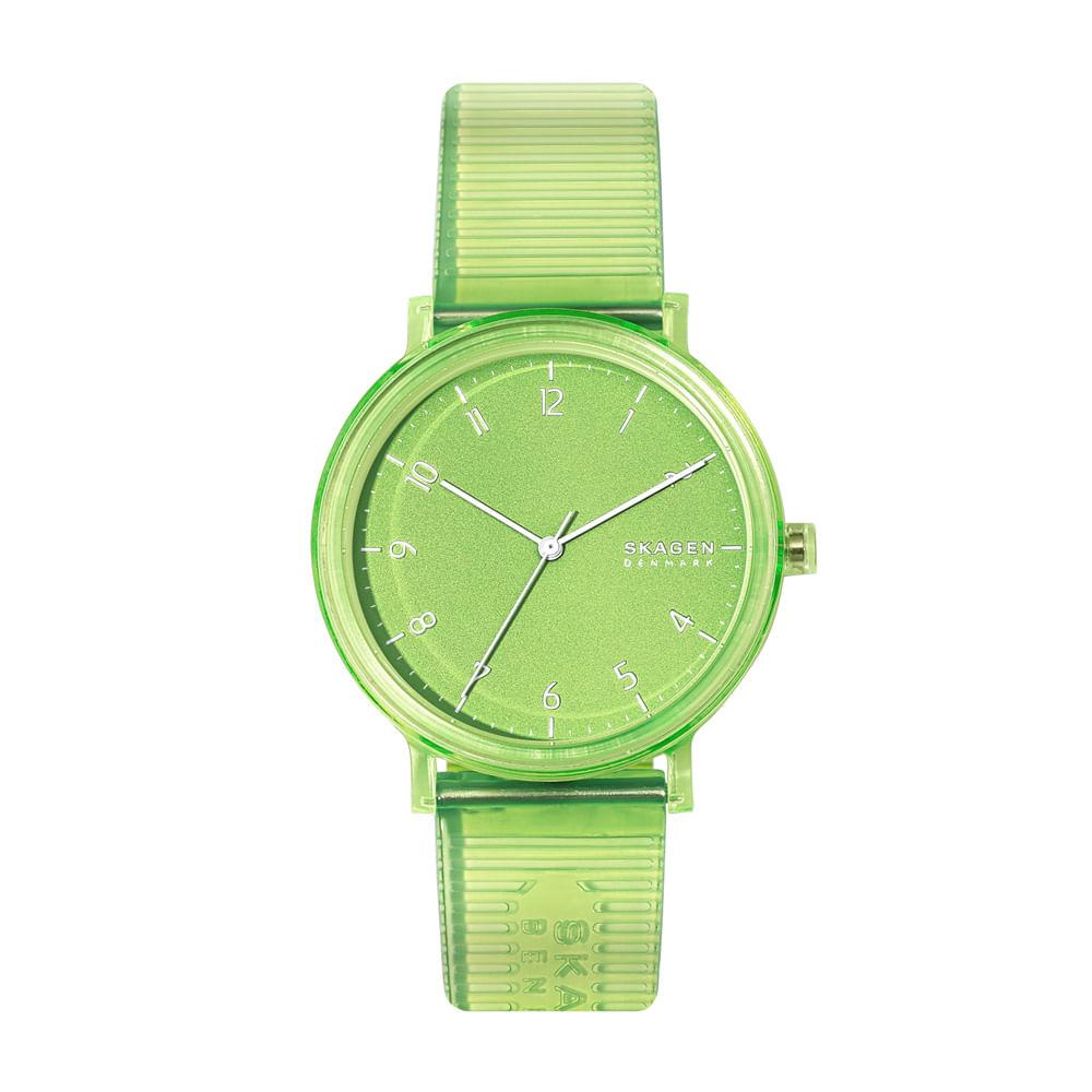 Relógio Skagen Aaren Unissex Verde SKW6604/2VN - 1