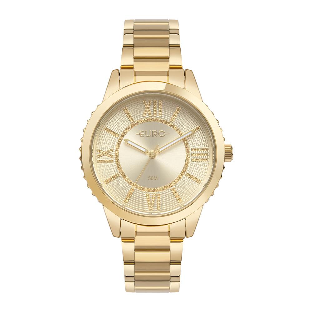 Relógio Euro Feminino Glitz Dourado - EU2035YWD/4D - 1