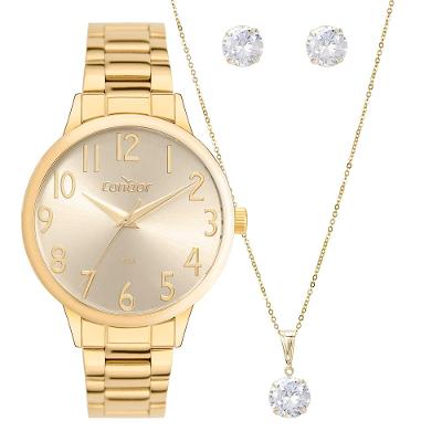 Kit Condor Feminino Dia A Dia Dourado - CO2035NDA/K4X