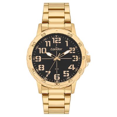 Relógio Condor Masculino Militar Dourado - CO2035NGD/4P