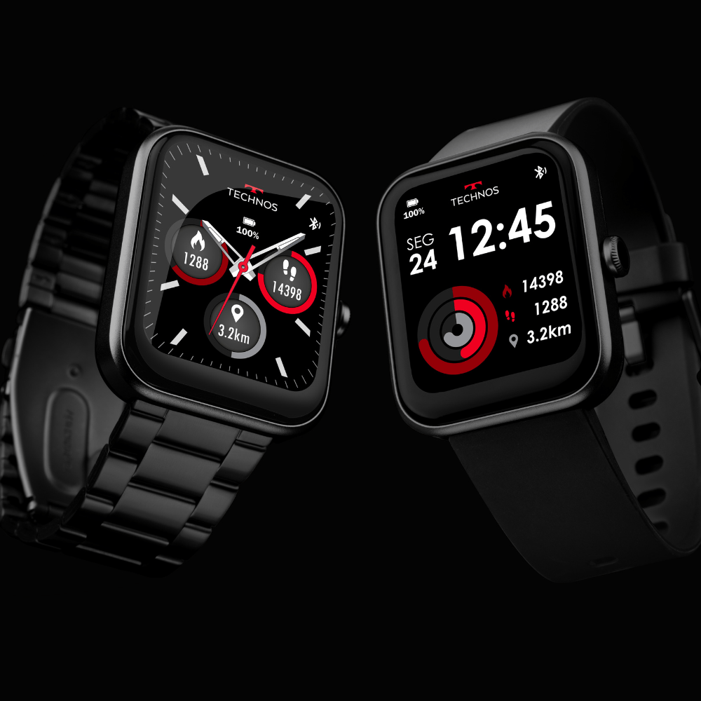 Smartwatch Technos Connect MAX Preto - TMAXAO/8P - 2