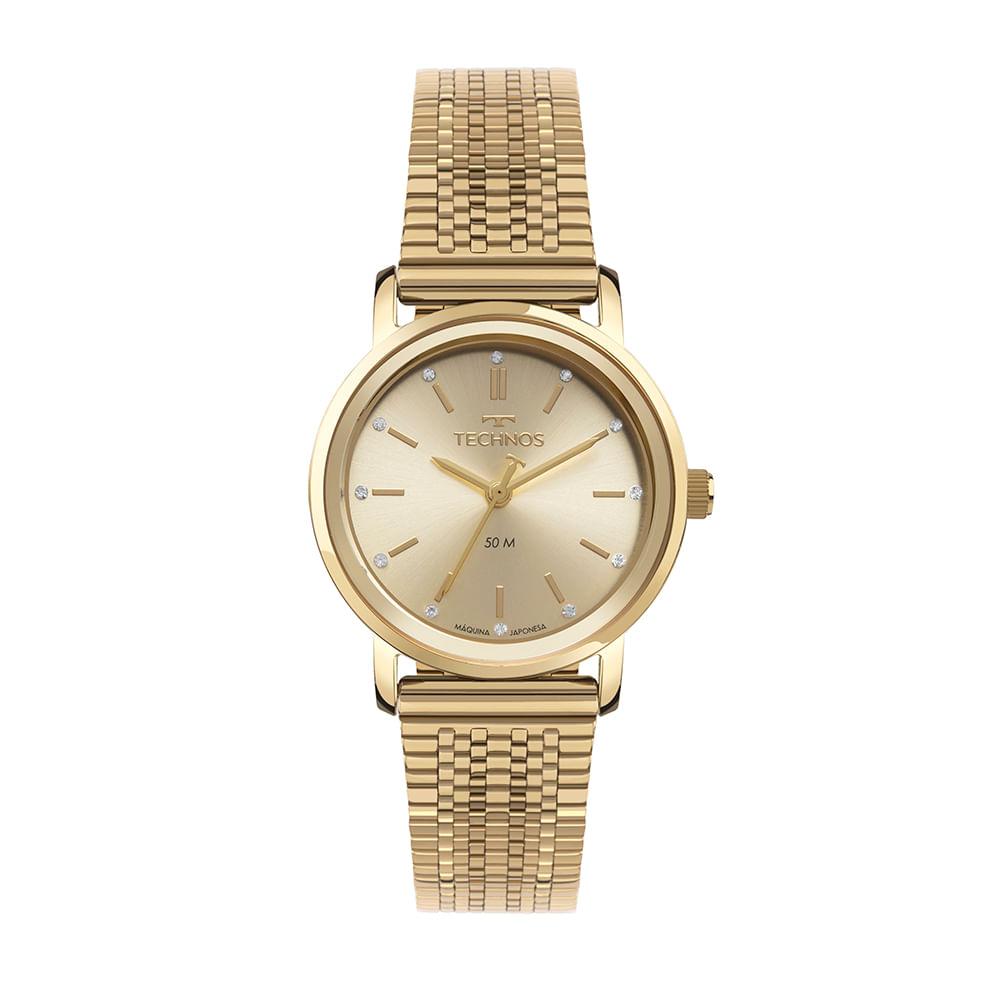 Relógio Technos Feminino Style Dourado - 2035MZU/1X - 1