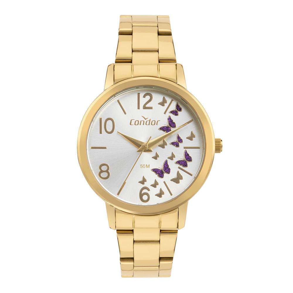 Relógio Condor Feminino Mimos E Sutilezas Dourado - CO2036MXK/K4K - 4