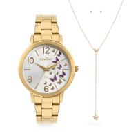 Relógio Condor Feminino Mimos E Sutilezas Dourado - CO2036MXK/K4K - 1