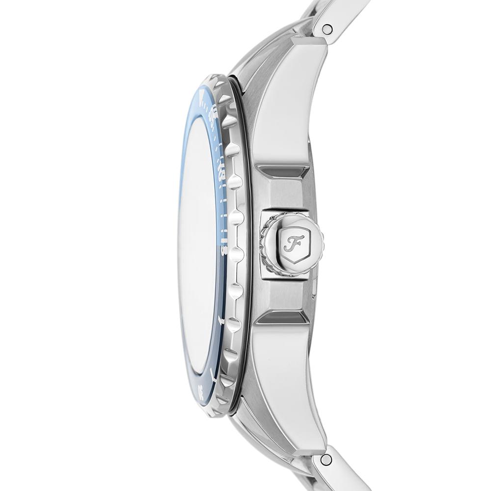 Relógio Fossil Feminino Fossil Blue Prata - ES5353/1KN - 2