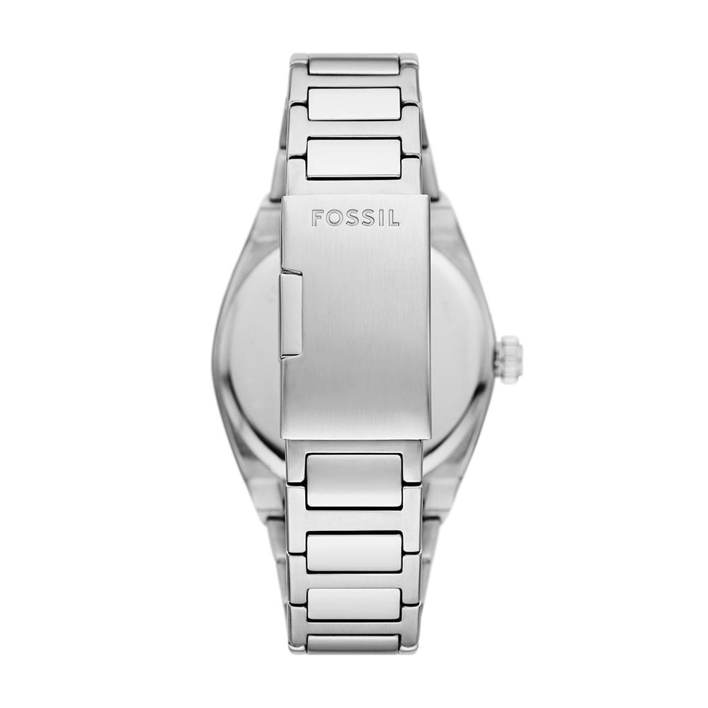 Relógio Fossil Masculino Everett Prata - FS6056/1KI - 3