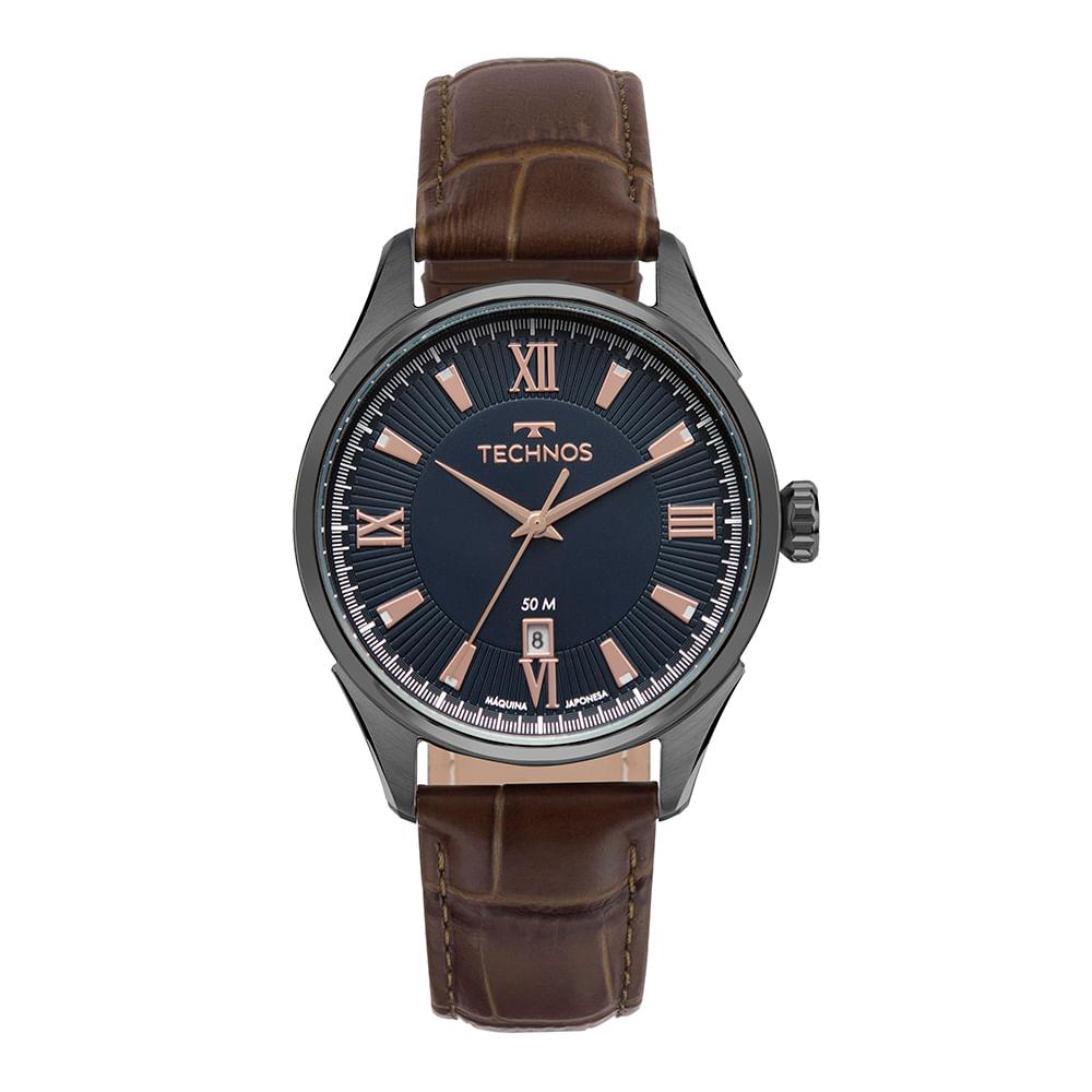 Relógio Technos Masculino Executive Grafite - 2115TXO/0A - 1