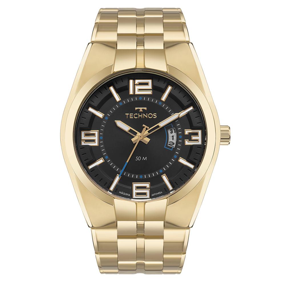 Relógio Technos Masculino Skymaster Dourado - 2115TXL/1P - 1