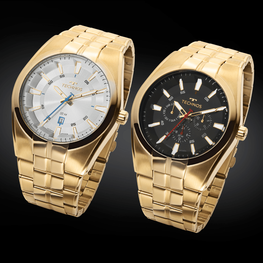 Relógio Technos Masculino Skymaster Dourado - 6P29AMB/1P - 4